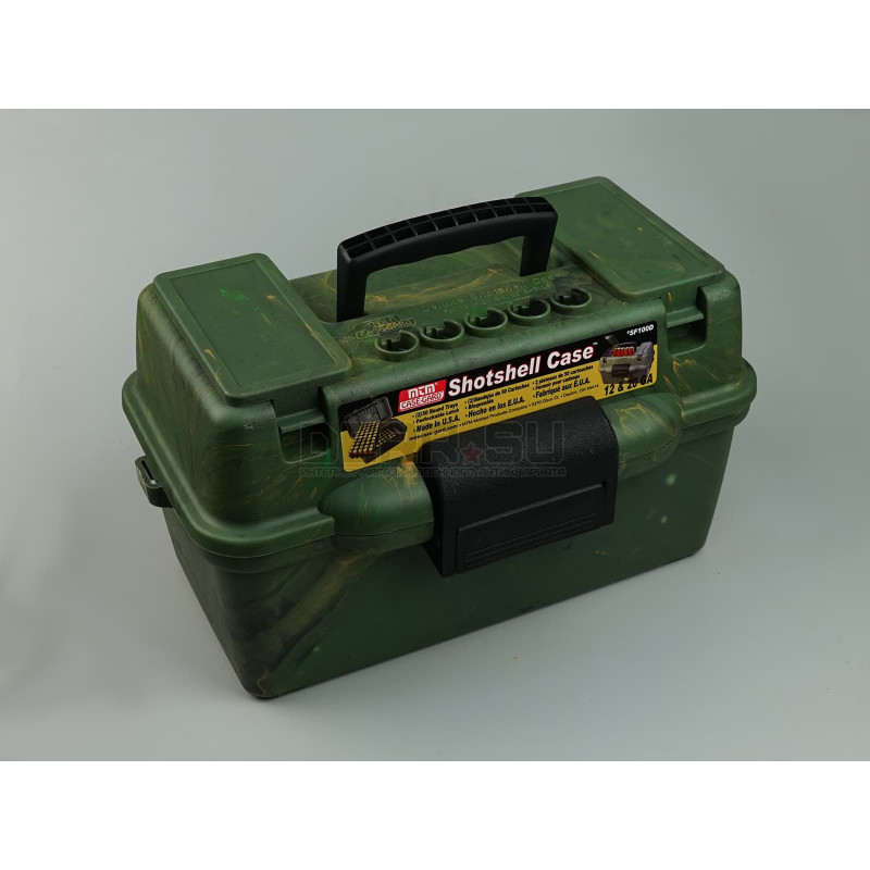Купить кейс для патронов пластиковый MTM SF100D Deluxe Shotshell Case