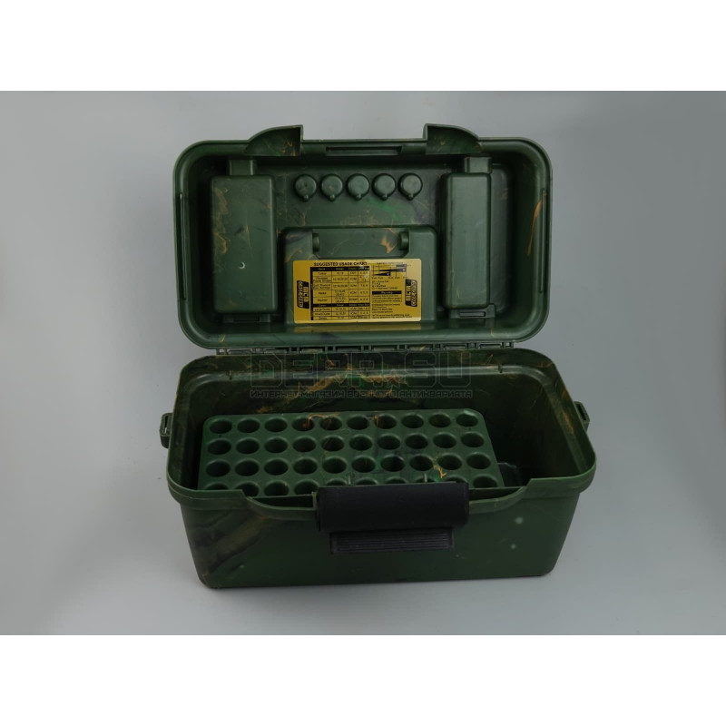 Купить кейс для патронов пластиковый MTM SF100D Deluxe Shotshell Case