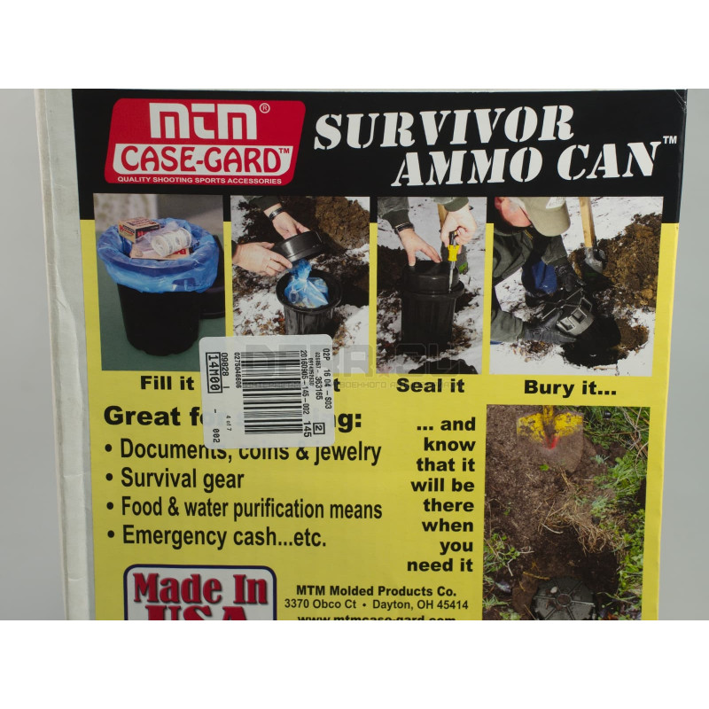 Контейнер MTM Survivor Ammo Can купить в Москве
