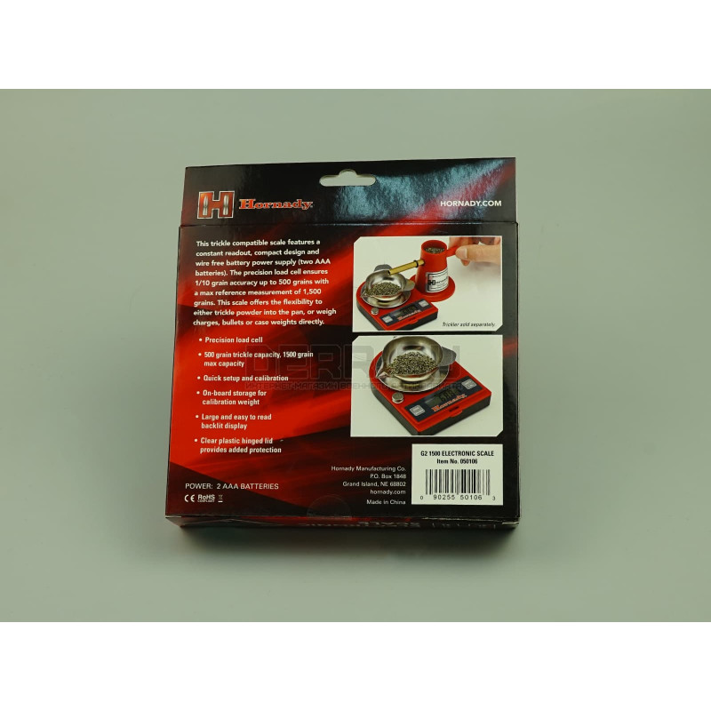 Электронные весы для пороха и дроби Hornady G2 1500, купить, цена в Москве, каталог – Derr.su