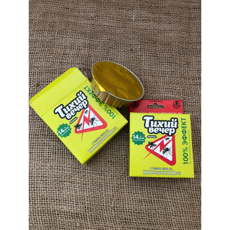 Дымовая шашка от комаров «Тихий вечер»