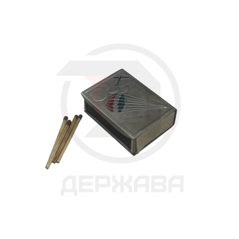 Спичечница "парашютист вдв" футляр для спичек - купить