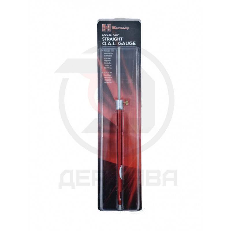Измеритель глубины посадки пули HORNADY O.A.L. GAUGE прямой купить