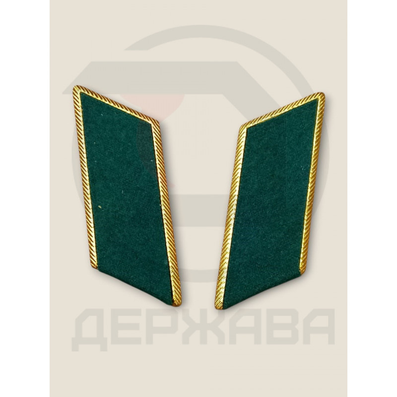 Петлицы Пограничных войск, ПВ КГБ, металлизированные, СССР купить
