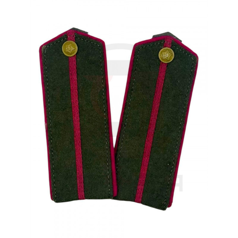 Погоны полевые офицерские, пехота, 1 просвет, РККА, СССР обр. 1943 г. купить