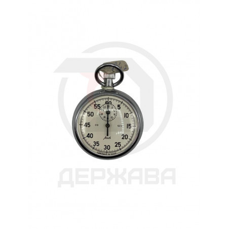 Секундомер механический "Агат" 1 кнопка, серебристый купить