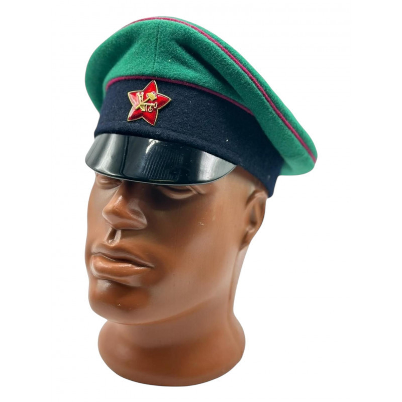 Фуражка ВЧК-ОГПУ пограничные войска, образец 1920г, плуг молот, размер 60