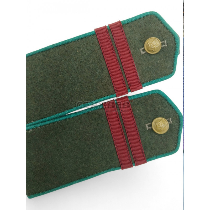 Погоны полевые, младший сержант погранвойск НКВД, (РККА) СССР обр. 1943г.