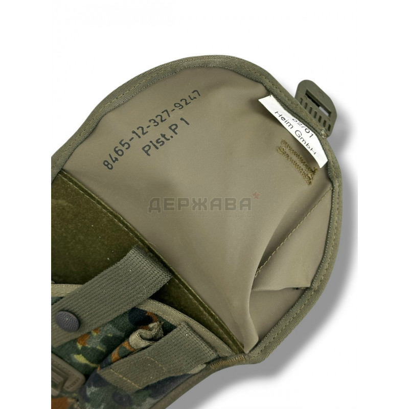 Кобура для пистолета Walther P1 (Вальтер П38), камуфляж флектарн, Германия, 2000-е