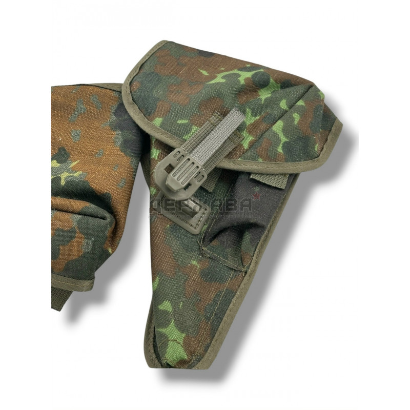 Кобура для пистолета Walther P1 (Вальтер П38), камуфляж флектарн, Германия, 2000-е