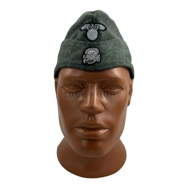 Пилотка СС М40, с обшивой, сукно