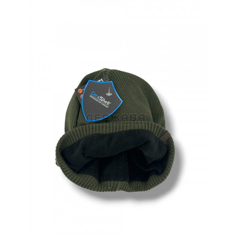 Шапка зимняя DexShell Beanie Solo, олива