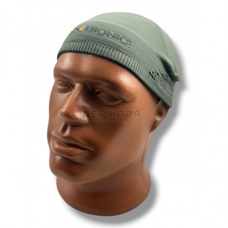 Шапка-подшлемник X-BIONIC Helmet Light, олива, Италия