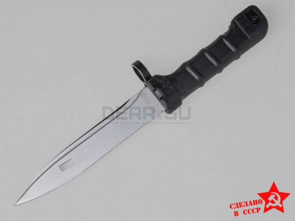 Штык нож 6х5 АК-74, АН-94, АК сотой серии / Оригинал чёрный ижевский [хо-60] 